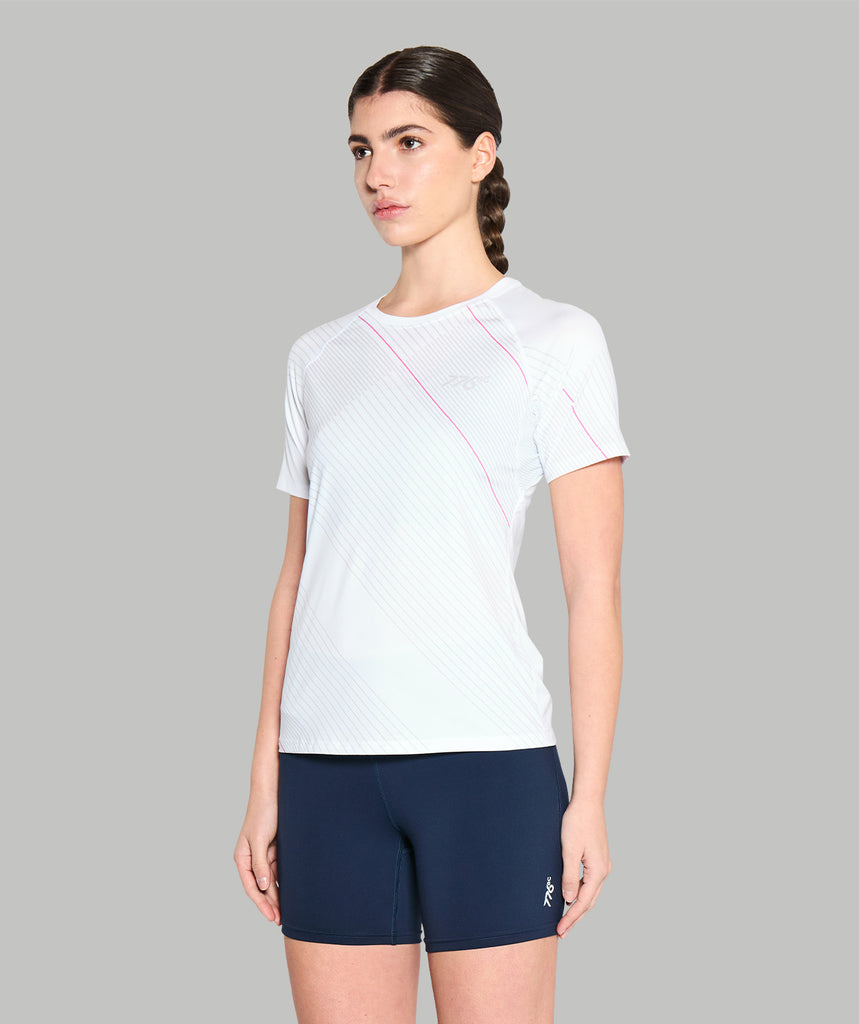 Women's Wreath Summer Base Layer SS - Graphic White