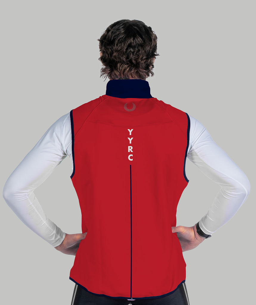 Men's Yarra Yarra Rowing Club Stratus Vest - Navy/Red