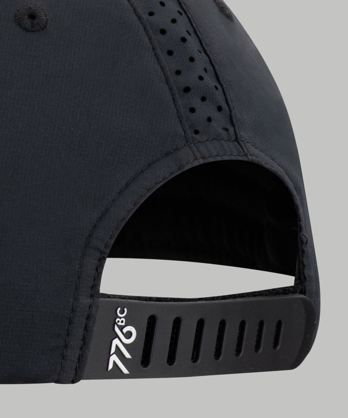 Unisex 776BC Crew Cap - Black/Grey
