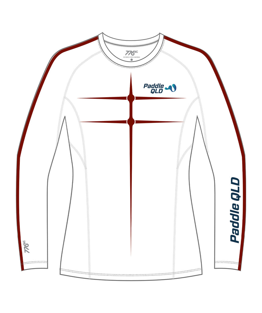 Women's Paddle Queensland LS Base Layer