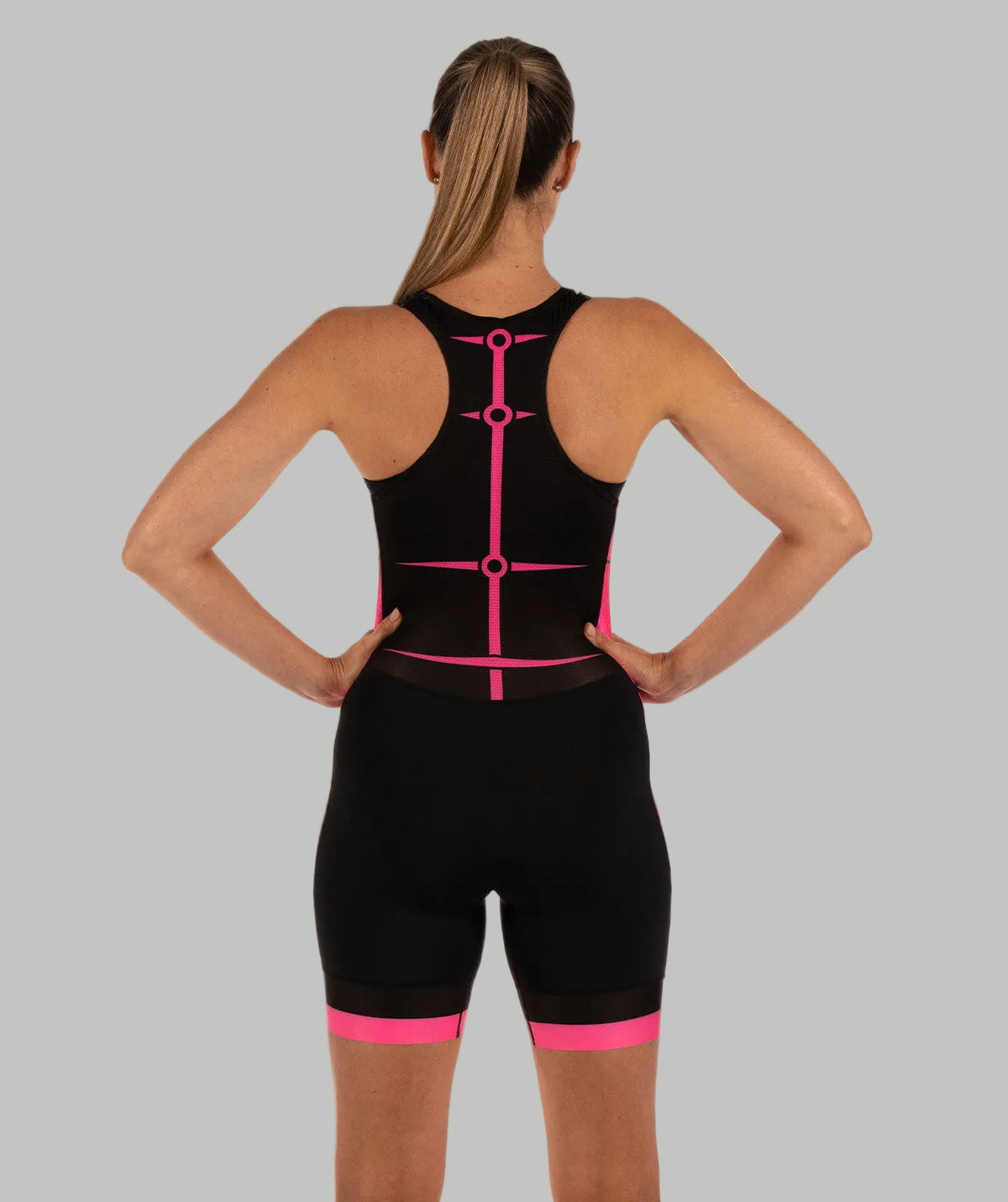 Women's Motion Pro Unisuit - Black/Pink