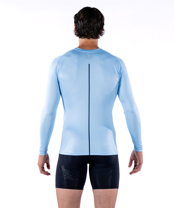 Men's Legacy LS Base Layer - Blue/Navy